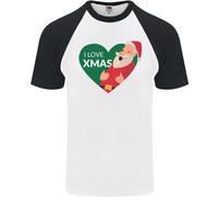Amo Il Natale Babbo Natale Natale Uomo T-Shirt S/S