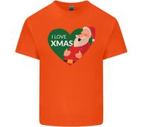 Amo Il Natale Maglietta Di Babbo Natale Per Bambini