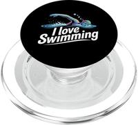 Amo il nuoto, lo spirito vibrante degli sport acquatici PopSockets PopGrip per MagSafe