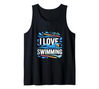 Amo Il Nuoto Una Passione Unica per i nuotatori Canotta