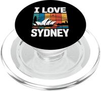 Amo il paesaggio urbano del Teatro dell'Opera di Sydney PopSockets PopGrip per MagSafe