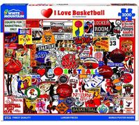I Love Basket 1000pc Puzzle By White Mountain