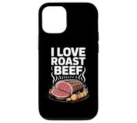 Amo il roast beef BBQ Pitmaster Carnivore Kitchen Custodia per iPhone 12/12 Pro