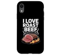 Amo il roast beef BBQ Pitmaster Carnivore Kitchen Custodia per iPhone XR