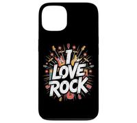 Amo il rock Bold Guitar Music Explosion Custodia per iPhone 13