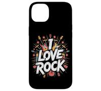 Amo il rock Bold Guitar Music Explosion Custodia per iPhone 14 Plus