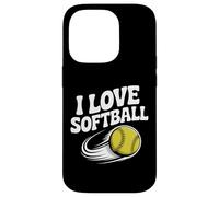 Amo il softball Passion Ball Dynamic Motion Custodia per iPhone 14 Pro