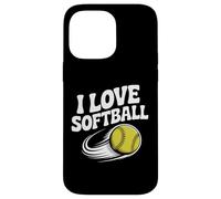 Amo il softball Passion Ball Dynamic Motion Custodia per iPhone 14 Pro Max