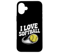 Amo il softball Passion Ball Dynamic Motion Custodia per iPhone 16 Plus