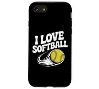Amo il softball Passion Ball Dynamic Motion Custodia per iPhone SE (2020) / 7 / 8