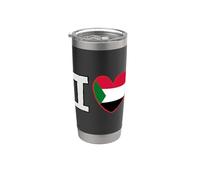 Amo il Sudan Bicchiere termico in acciaio inox doppia parete