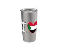Amo il Sudan Bicchiere termico in acciaio inox doppia parete