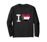Amo Il Sudan Maglia a Manica