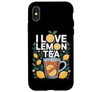 Amo il tè al limone Citrus Delight Design Custodia per iPhone X/XS