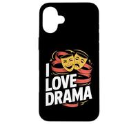 Amo il teatro drammatico, la commedia, le maschere della tragedia Custodia per iPhone 16 Plus