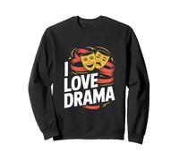 Amo Il teatro drammatico, la Commedia, Le Maschere della tragedia Felpa