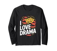 Amo Il teatro drammatico, la Commedia, Le Maschere della tragedia Maglia a Manica