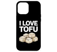 Amo il tofu, amante del cibo vegano, umorismo Custodia per iPhone 12 Pro Max