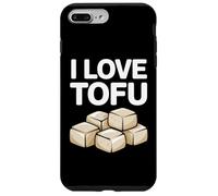 Amo il tofu, amante del cibo vegano, umorismo Custodia per iPhone 7 Plus/8 Plus