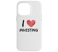 Amo investire con cuore per investitori o commercianti di azioni Custodia per iPhone 14 Pro Max