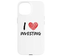 Amo investire con cuore per investitori o commercianti di azioni Custodia per iPhone 15