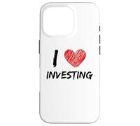 Amo investire con cuore per investitori o commercianti di azioni Custodia per iPhone 16 Pro