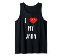 Amo Jana Nome Divertente Canotta