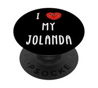 Amo Jolanda Nome Divertente PopSockets PopGrip Adesivo