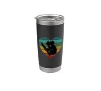 Amo Koala Albero Foresta Cuore Selvaggio Australia Koala Bicchiere termico in acciaio inox doppia parete