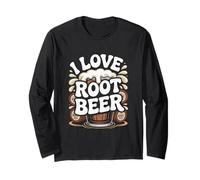 Amo la Birra Root Beer Classic Nostalgia Maglia a Manica
