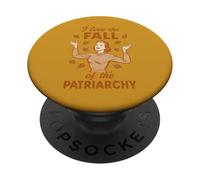 Amo la caduta del patriarcato casalinga femminista divertente PopSockets PopGrip Adesivo