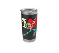 Amo la chitarra Bicchiere termico in acciaio inox doppia parete