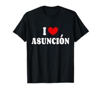 Amo la Città di Asunción, I Heart Asuncion Paraguay Maglietta