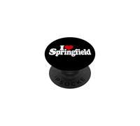 AMO LA CITTÀ DI HEART SPRINGFIELD PopSockets PopGrip Adesivo