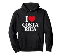 Amo la Costa Rica Felpa con Cappuccio