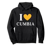 Amo la Danza Cumbia Felpa con Cappuccio