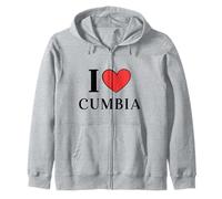 Amo la Danza Cumbia Felpa con Cappuccio