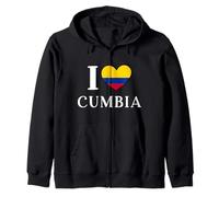 Amo la Danza Cumbia Felpa con Cappuccio