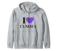 Amo la Danza Cumbia Felpa con Cappuccio