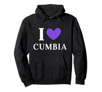 Amo la Danza Cumbia Felpa con Cappuccio