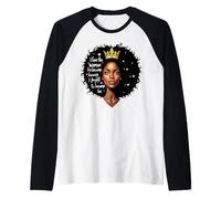 Amo la Donna Che Sono diventata Maglia con Maniche Raglan