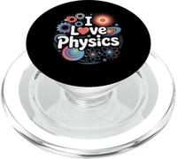Amo la Fisica Appassionato di Scienze Cosmiche PopSockets PopGrip per MagSafe