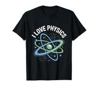 Amo la fisica Atomic Entusiast Science Maglietta