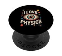 Amo la fisica Eye Universe Cosmic Design PopSockets PopGrip Adesivo