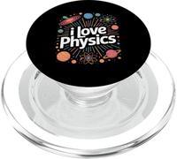 Amo la fisica, il design dell'esplorazione celeste PopSockets PopGrip per MagSafe