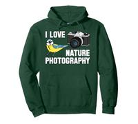 Amo la fotografia naturalistica, fotografo naturalista Felpa con Cappuccio