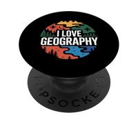 Amo la geografia Nature Explorer PopSockets PopGrip Adesivo