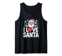 Amo la Gioia delle Vacanze di Babbo Natale Canotta