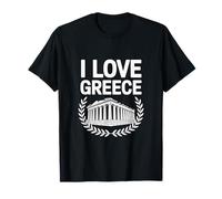 Amo la Grecia Amante dell'architettura antica Maglietta