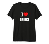 Amo la Grecia Sunshine Vacanze estive Maglietta Premium